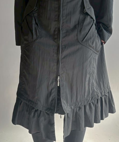 【USED】 Design Nylon Coat /251220-018