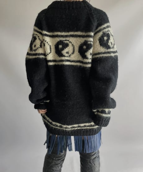 【USED】 Yin-Yang L/S Knit top 231112-010