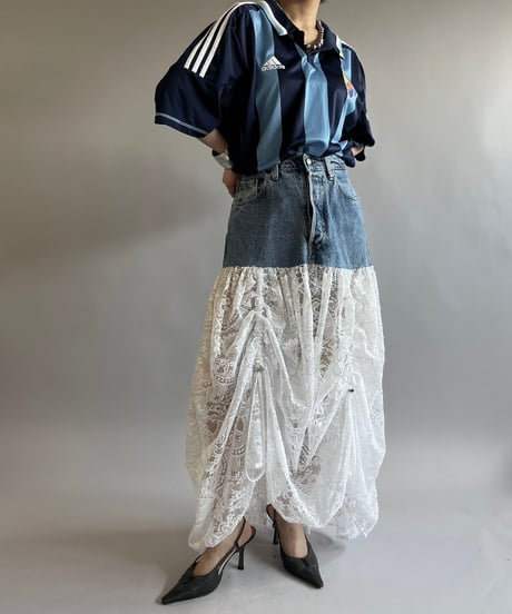 【USED】D.I.F. adidas Soccer Shirt /240801-001