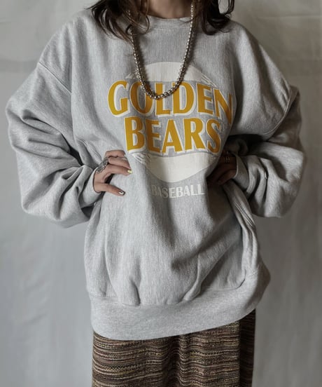 【USED】  Champion Reverse Weave Sweat GOLDEN BEARS/210902-017