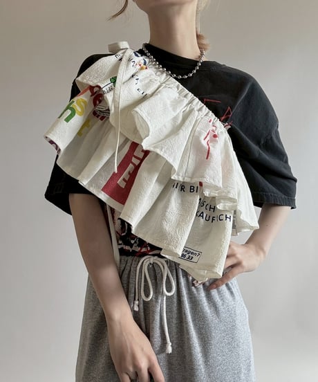 【RE;CIRCLE】 Re Eco Bag Maki Skirt /  250626-013