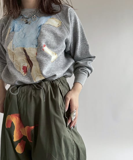 【USED】 END IS NEAR L/S Sweat Top /250329-004