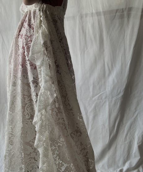 【RE;CIRCLE】 RE Lace N/S One-piece①/210611-025