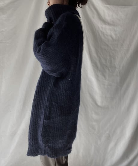 【USED】    Mohair Knit Top③/211216-004