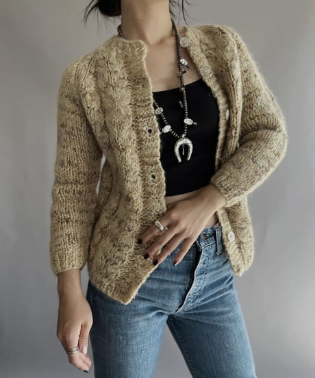 【USED】  Knit Cardigan / 221029-003
