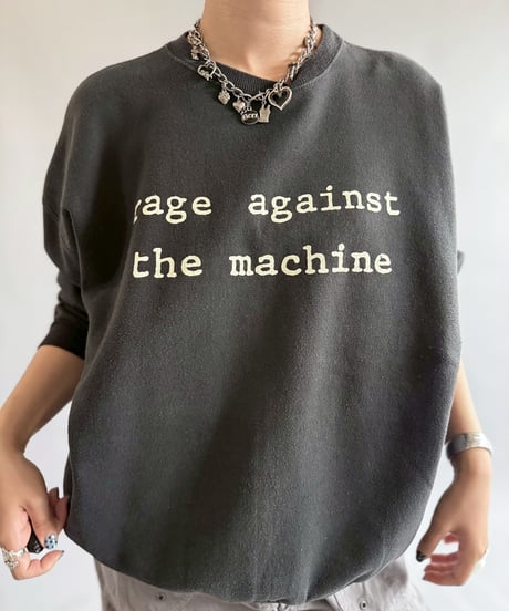 【USED】 rage against the machine Sweat Top / 250920-013