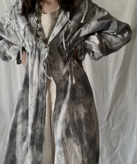 【RE;CIRCLE】 RE Medical Tie Dye L/S Gown /210613-013