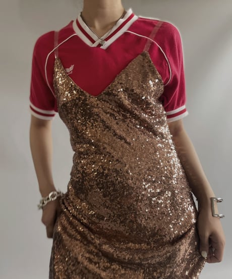 【USED】N/S Camisole Spangle One-Piece/ 230722-021