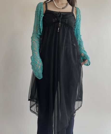 【USED】 See-through Camisole One-piece / 220430-015
