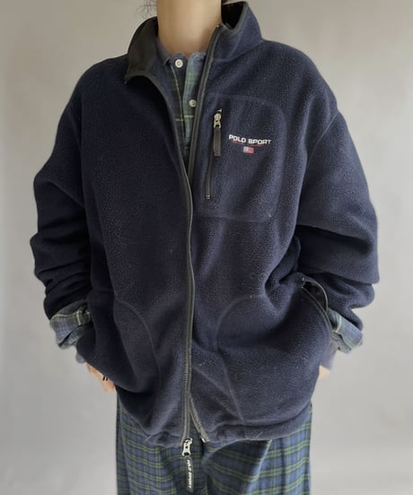 【USED】 POLO Sport Zip-up Fleece Jacket / 230114-007