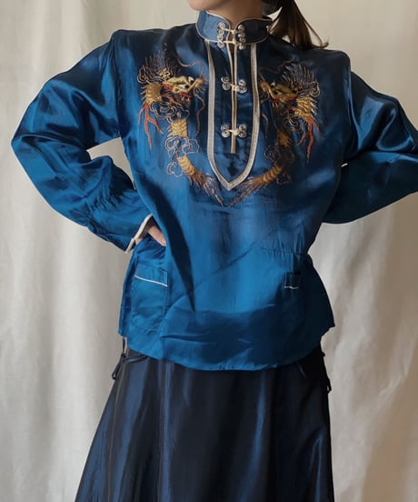【USED】 Vintage China Top /210203-018
