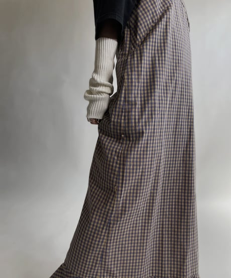 【USED】 Gingham Check Camisole One-piece / 220409-021