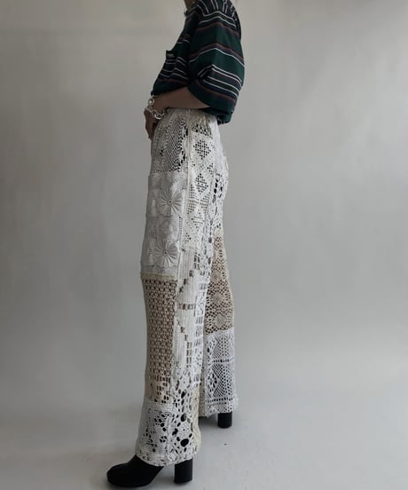 【RE;CIRCLE】RE Patchwork Pants  / 220818-015