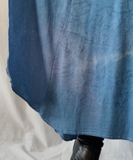 【USED】Velour Cape Style Dress/210203-019