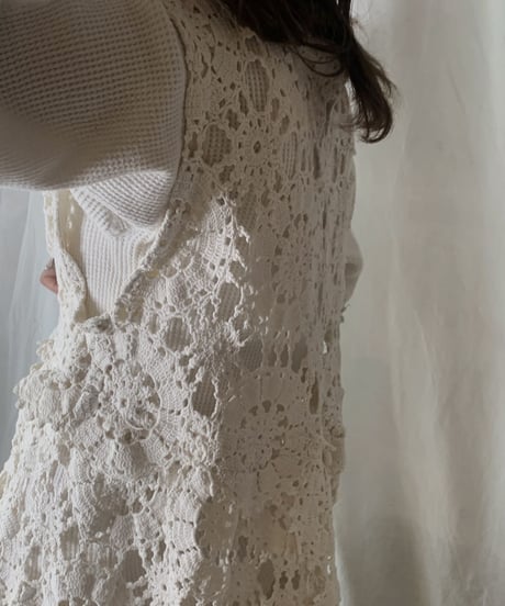 【RE;CIRCLE】  RE Crochet N/S Dress ②/210512-006