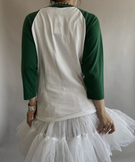 【USED】 S/S Save a tree raglan T-shirt / 230603-007