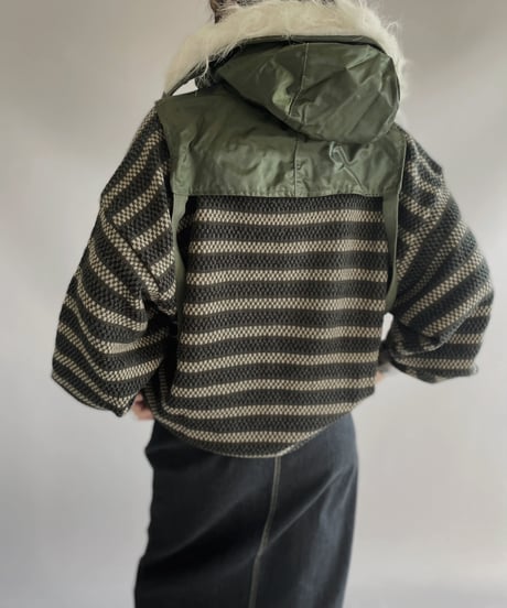 【USED】 Acrylic 100% Knit Top 231209-004