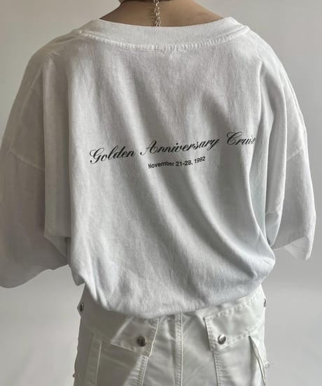 【USED】 90's Person Print T-Shirt /250503-006