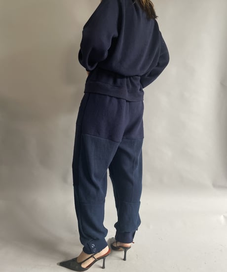【RE;CIRCLE】 RE Acrylic Knit Overall / 230220-023