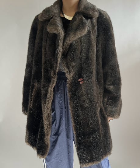 【USED】  Fake Fur Jacket /241221-016