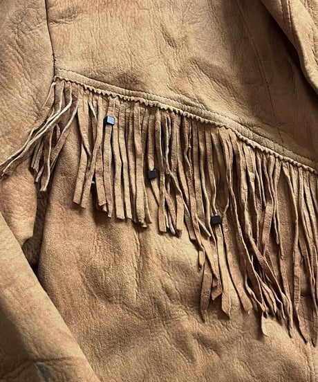 【USED】 Suede Fringe Jacket /250301-001