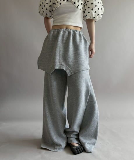 【RE;CIRCLE】 RE Sweat Pants Deformed / 260404-004