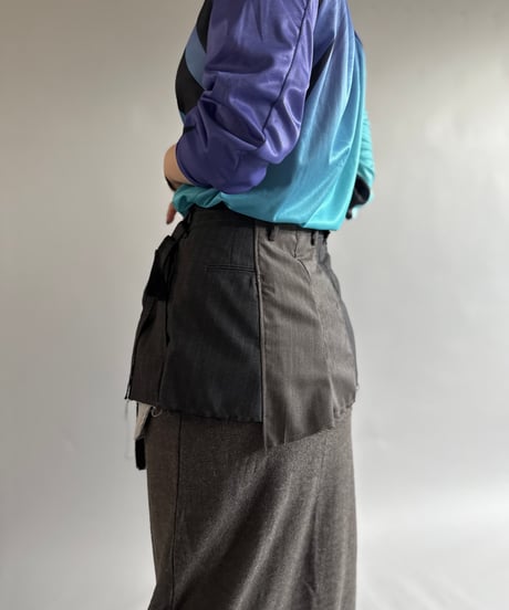 【RE;CIRCLE】 Re Suit Skirt / 250918-005