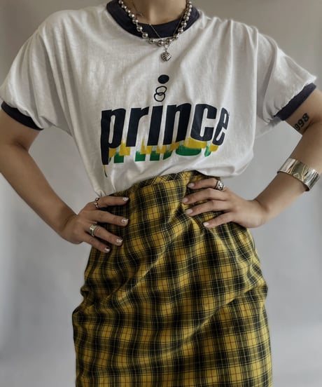 【USED】 S/S ringer T-shirt / 230603-011