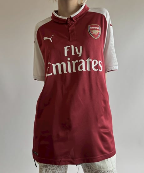 【USED】17~18's Puma Arsenal Soccer Shirt / 250712-020