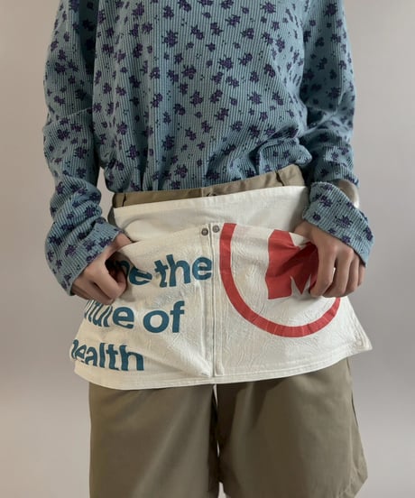 【RE;CIRCLE】 Re Eco Bag Apron /  260413-012