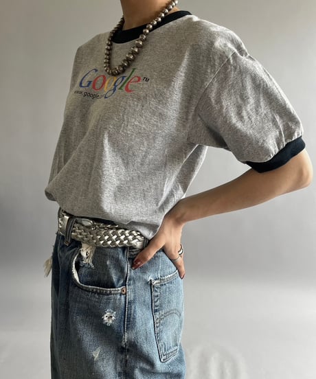 【USED】  Anvil Google Ringer T-Shirt /240824-013