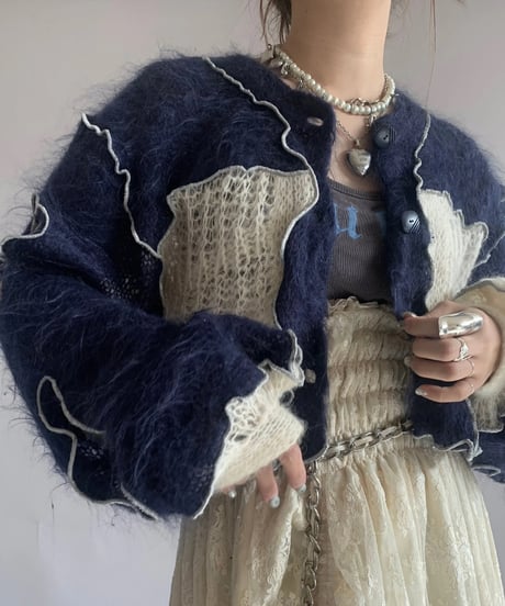 【RE;CIRCLE】 RE Mellow Knit Cardigan /  241121-009