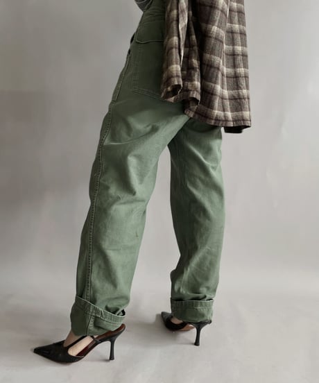 【USED】 Army Pants Khaki / 221210-001
