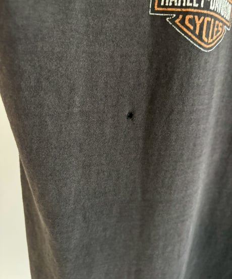 【USED】 HARLEY DAVIDSON Fire Pattern L/S T-Shirt / 260607-012
