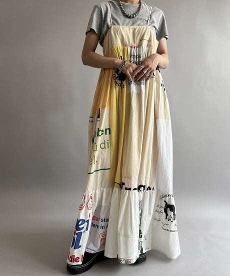 【RE;CIRCLE】RE Eco-Friendly Bag Camisole Long One-piece / 240905-015