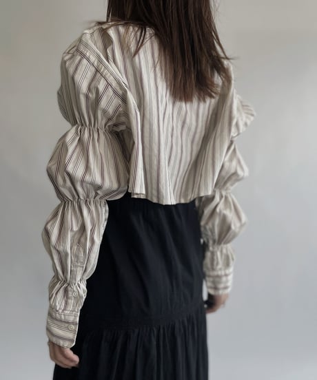 【RE;CIRCLE】 RE Puff Sleeved Shirt / 220630-007