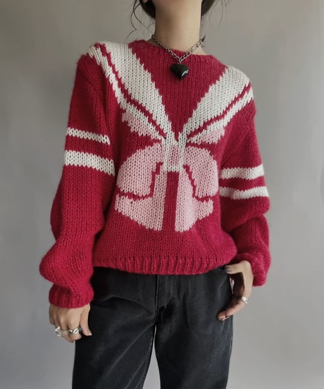 【USED】  Knit Sweater / 221029-024
