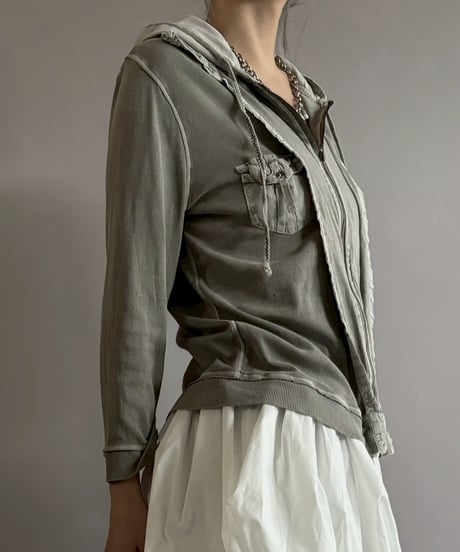 【USED】 Zip-up Hooded Jacket / 260328-015
