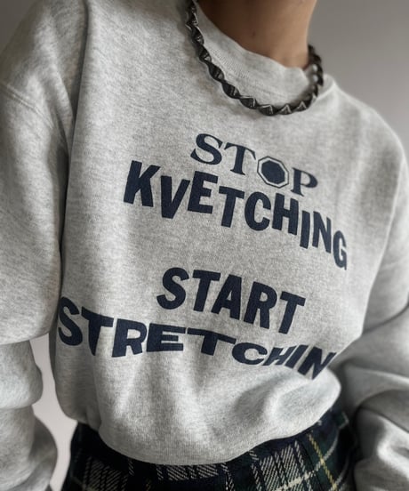【USED】 Made in USA  Fruit of the Loom Stop...Start Sweat Top/241130-018