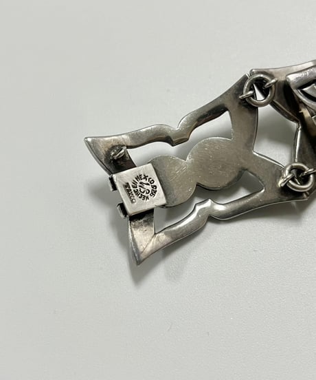 【USED】  Mexico Silver 925 Bracelet / 241026-037