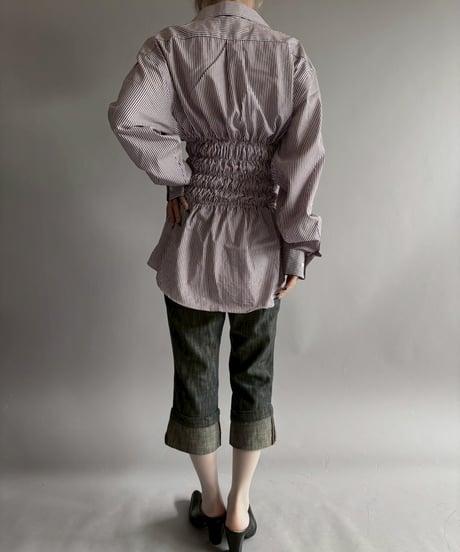 【RE;CIRCLE】 RE Shirring Shirt / 260409-011