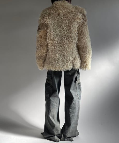 【USED】 Real Fur jacket /250104-045