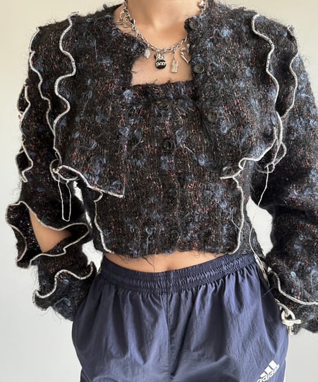 【RE;CIRCLE】 RE Mellow Knit Cardigan + Tube Top  /  250123-007