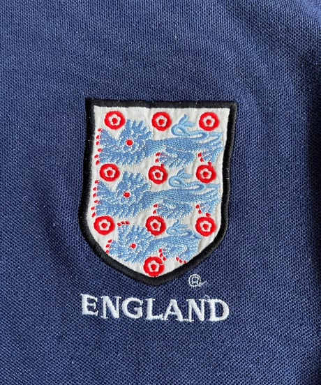 【USED】 UMBRO ENGLAND Polo Soccer Shirt /240831-014