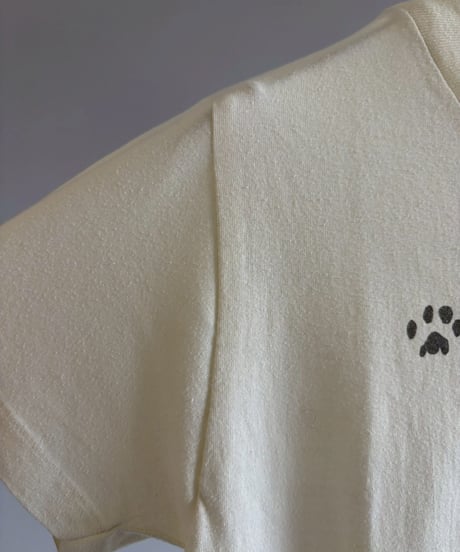 【USED】 RESIZED MADE in USA Hanes MY CATS WALK ALL OVER ME! T-Shirt / 260627-021