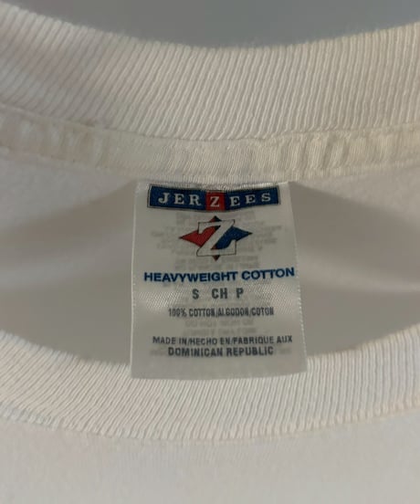 【USED】 06's JERZEES American Football Newspaper T-Shirt / 260607-016