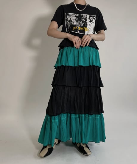 【RE;CIRCLE】 RE Indian Cotton Skirt / 220503-020