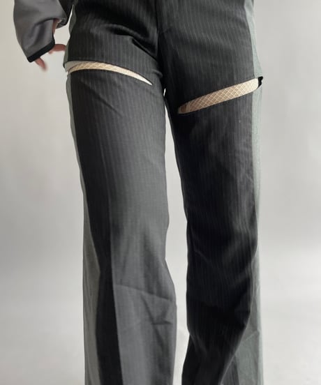【RE;CIRCLE】 Re Suit Slit Pants/ 241003-020