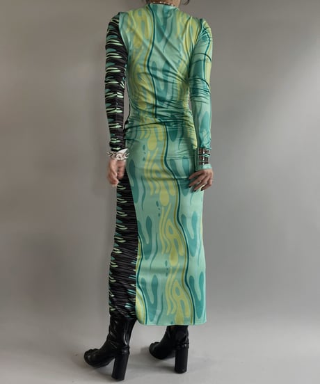 【USED】 Patterned One-piece / 230701-004
