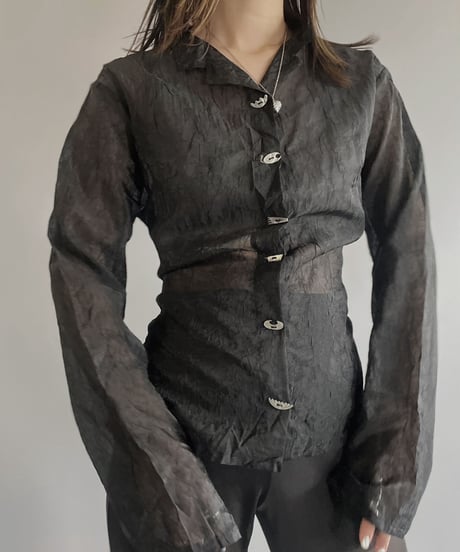 【USED】 Sheer Shirt / 230624-010
